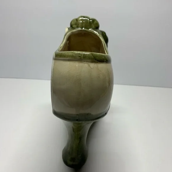 Faience High Heel Boot Figurine – Italy, Late 19th Century,